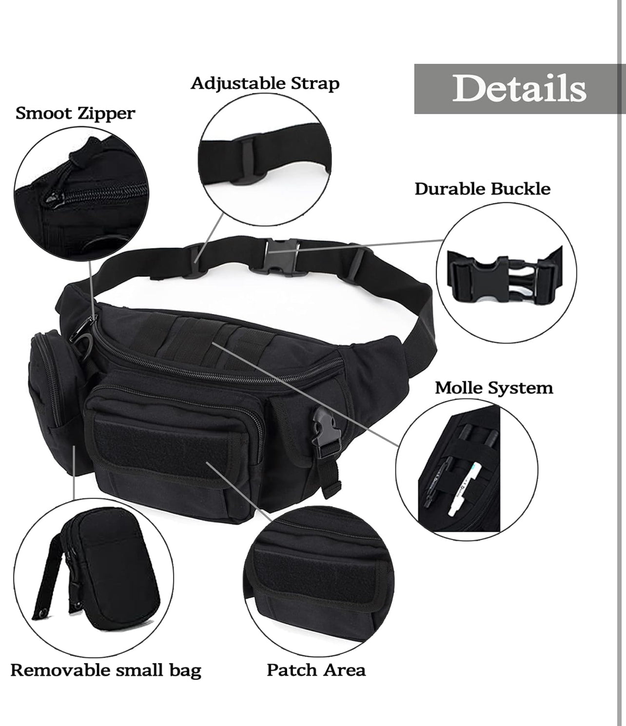 Tactical Waist Pack β Military Style Gear Bag