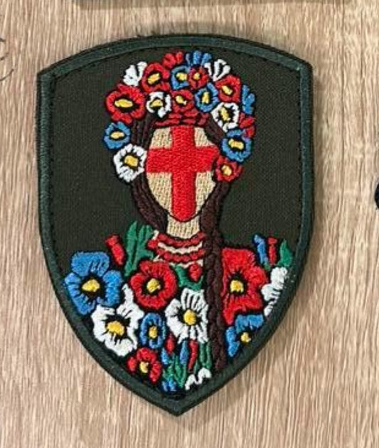 Ukrainian Motanka Doll Embroidered Patch – 95mm x 70mm 🇺🇦🎗️