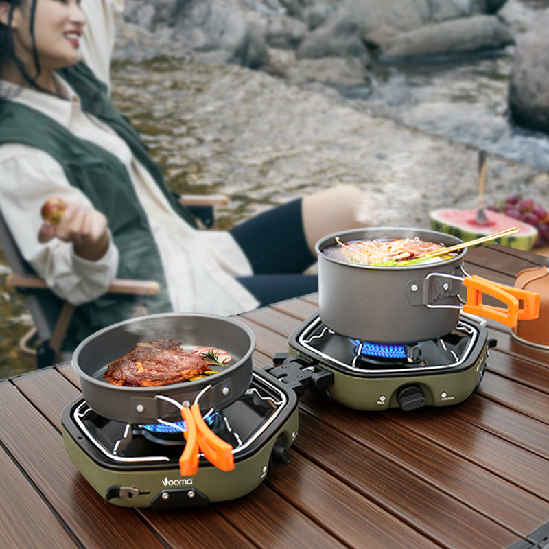 Portable Camping Gas Stove – Foldable Outdoor Cooking Burner
