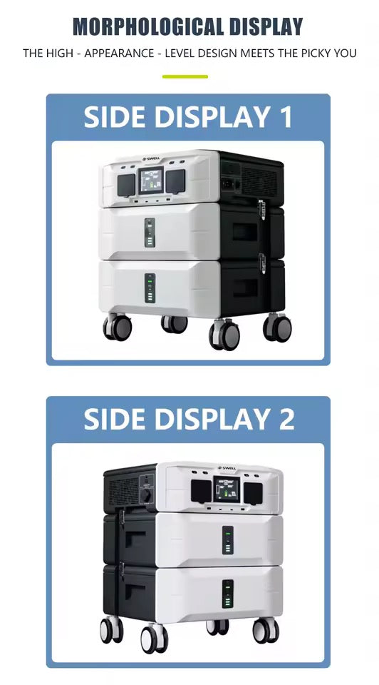 SE5000 Draagbare 5kW Power Station – Grote Capaciteit & Snelladen (MPPT) voor Noodstroom en Outdoor Gebruik