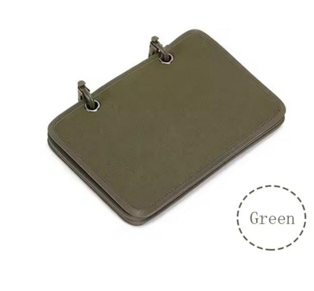 Patch Display Holder, 4Pcs Flip-page Patch Book Patch Booklet Organizer Display Panel Board with Removable D Ring Buckles