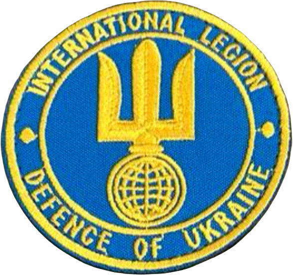 Patch – International Legion – Defence of Ukraine (met klittenband)