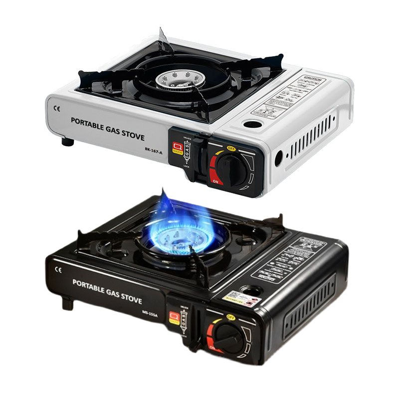 Portable Butane Camping Stove – Foldable Gas Cooking Burner with Case