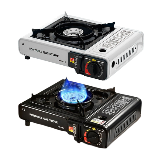 Portable Butane Camping Stove – Foldable Gas Cooking Burner with Case
