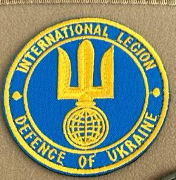 Patch – International Legion – Defence of Ukraine (met klittenband)