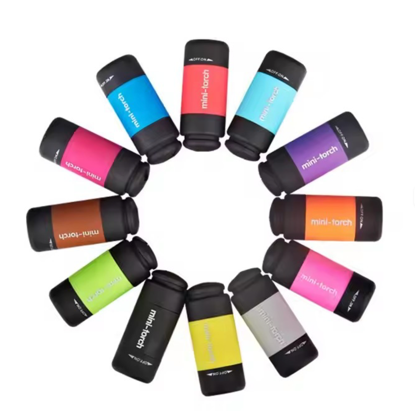 Draagbare mini UV-zaklamp sleutelhanger – USB oplaadbaar, ABS LED